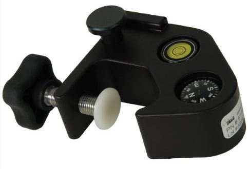 Držák na tyčku, univerzální, s 40´ libelou a kompasem, SECO