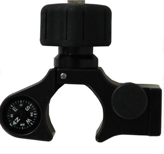 Držák (svorka) na tyčku, univerzální, s kompasem, SECO