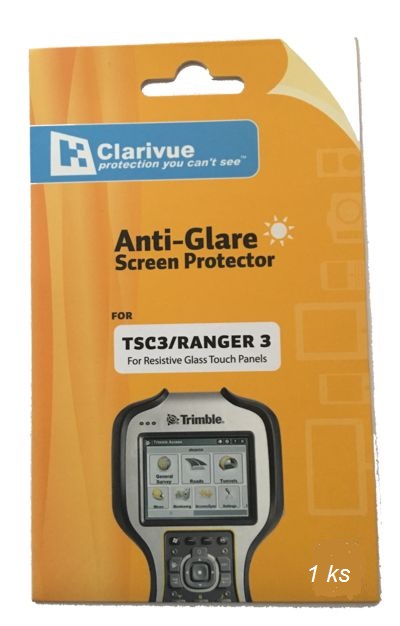 Fólie pro displej TSC3, čirá, pro displeje typu sklo-sklo