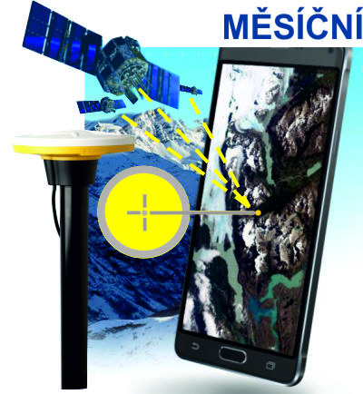 Catalyst 60 - měsíční předplatné metrové přesnosti