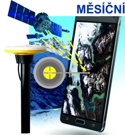 Catalyst 10 - měsíční předplatné decimetrové přesnosti