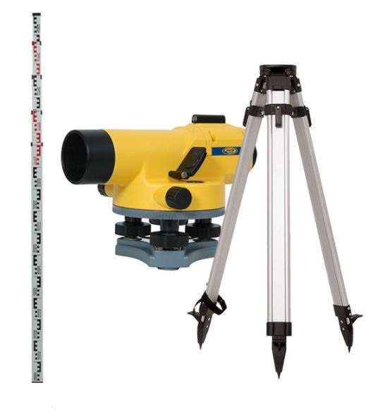 Nivelační sada - přístroj AL24M + stativ + lať 5 m