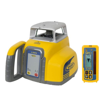 Laser nivelační LL300N vč. HL450 laserometru, NiMH baterie a nabíječka
