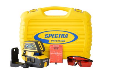 Laser kombinovaný LT52 - 2 kolmé roviny + 5 bodů v osách, vč. terče v kufru