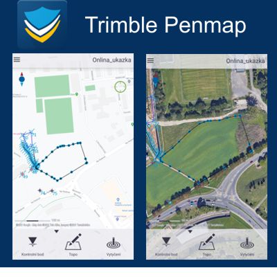 Trimble Penmap pro Android - roční předplatné