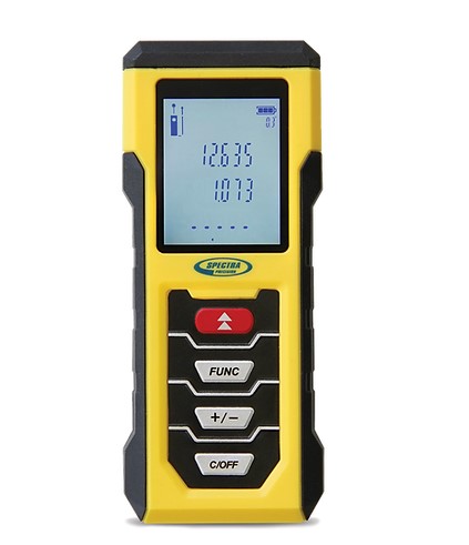 Dálkoměr, ruční laserový Spectra QM20, 0.1 - 50 m, ± 2 mm, tilt senzor