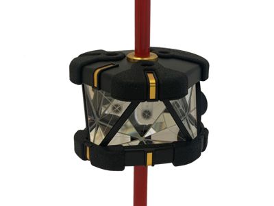 Hranol širokoúhlý 220°, k=0, vč. libely, v pouzdře s karabinou, Myzox