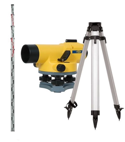 Nivelační sada - přístroj AL20M + stativ + lať 5 m
