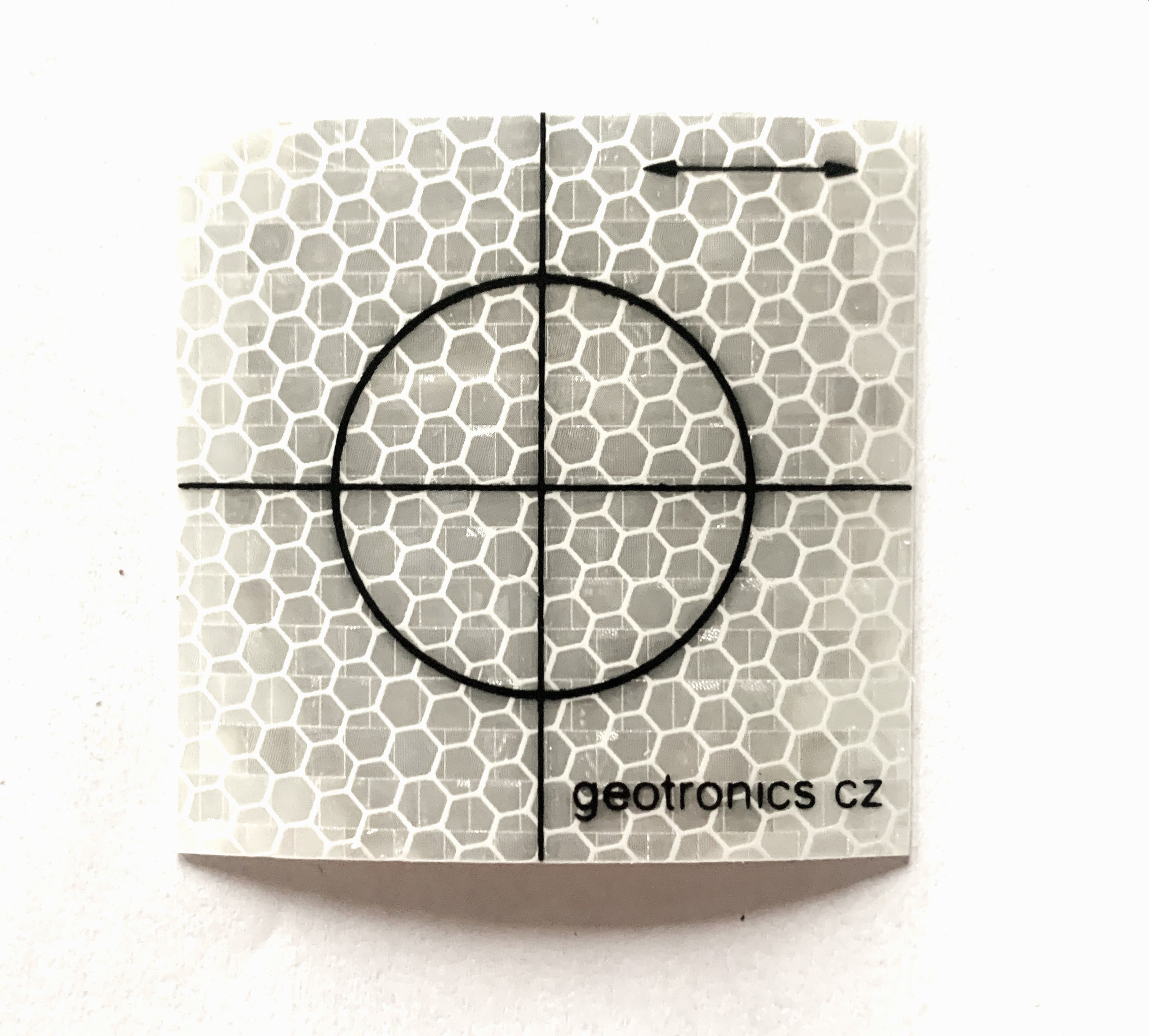 Odrazný štítek 6 x 6 cm