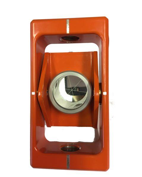 Minihranol v sklopném držáku, s libelou,  kovový, k= 0/30 mm