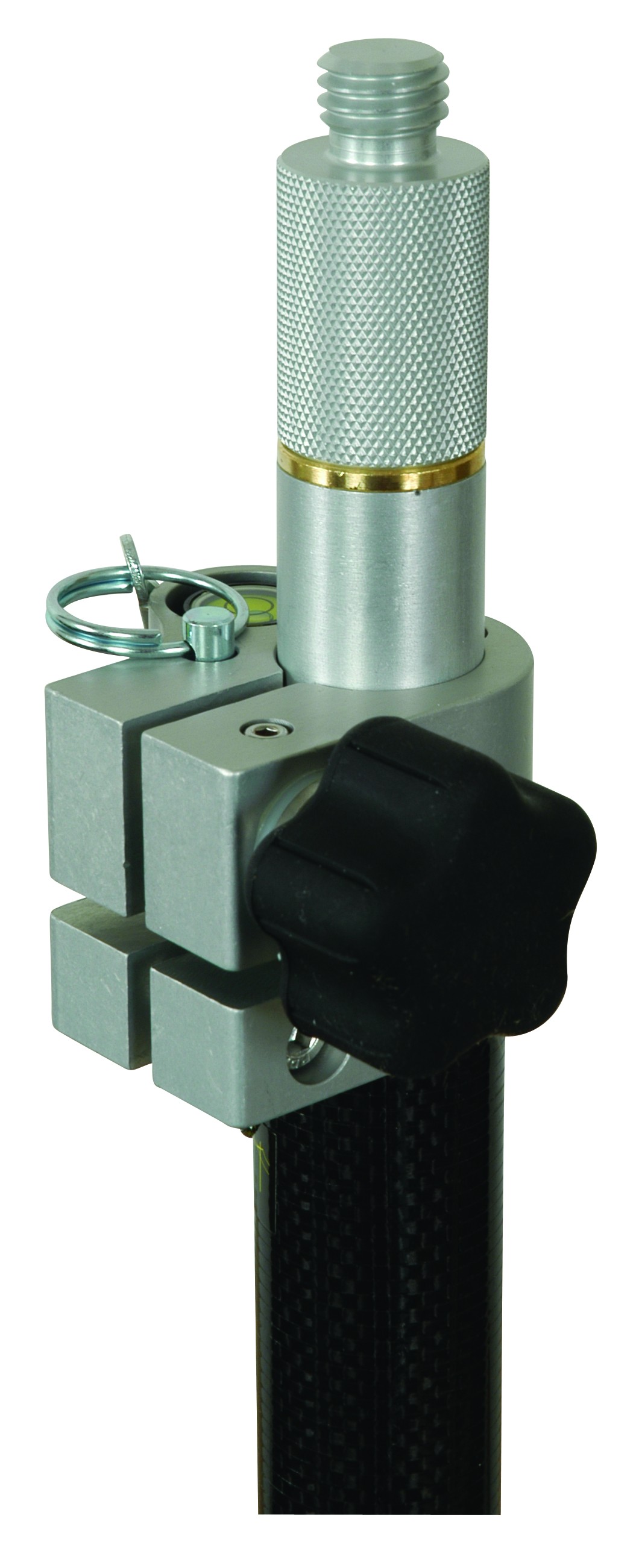 Tyčka teleskopická karbonová se šroubem, 1,33 - 2,2 m, SECO, vč.115 mm adaptéru