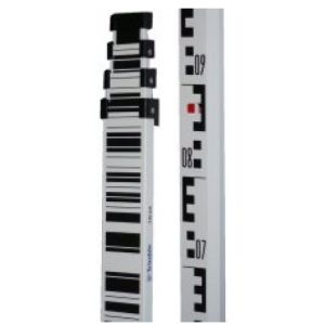 Lať teleskopická nivelační, kódová, 4 m