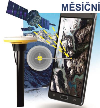 Catalyst 1 - měsíční předplatné centimetrové přesnosti