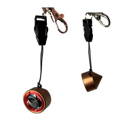 Minihranol 18 mm, kovový, se šňůřou na krk, k= 0 mm, Myzox