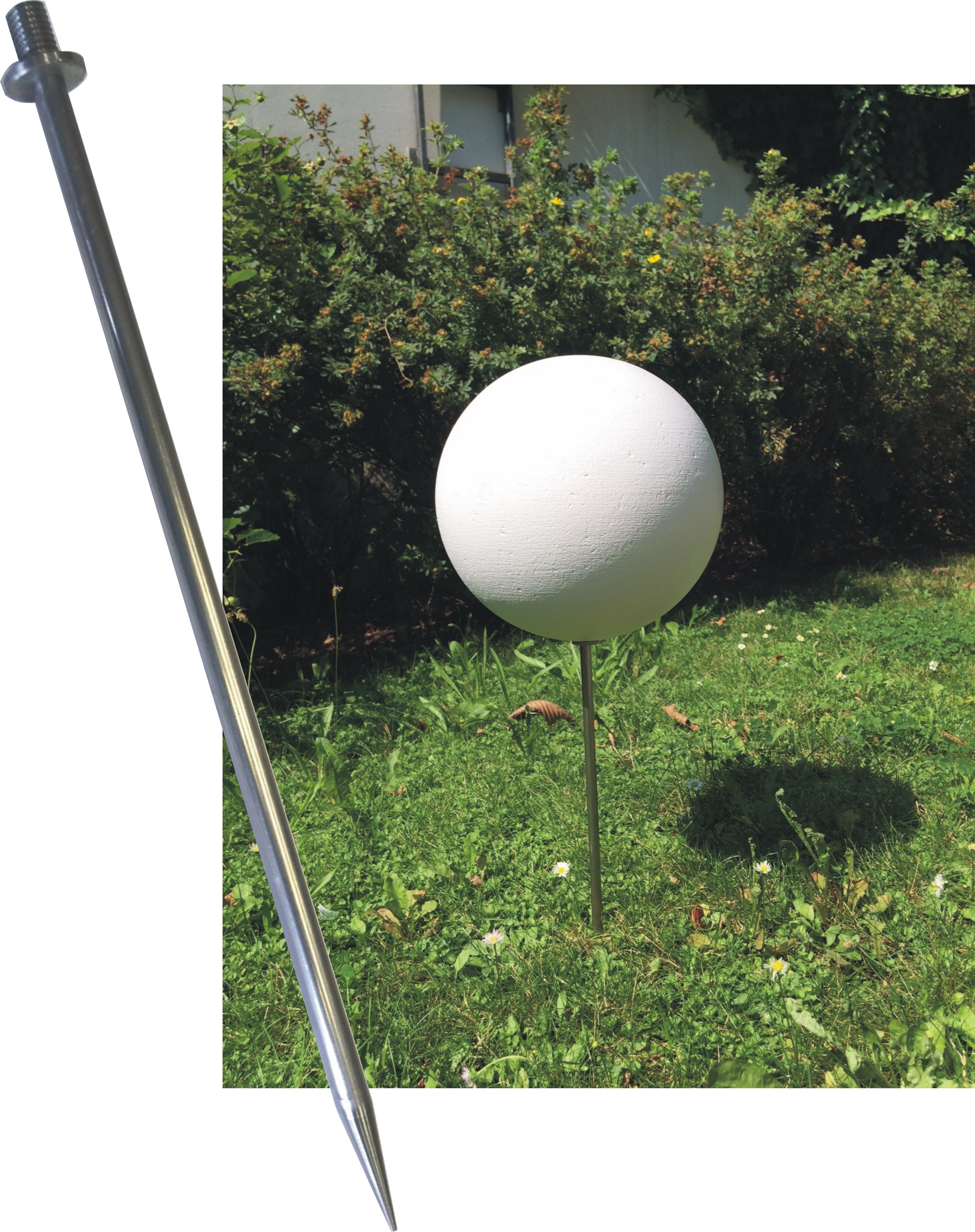 Nerezová jehla 300 mm