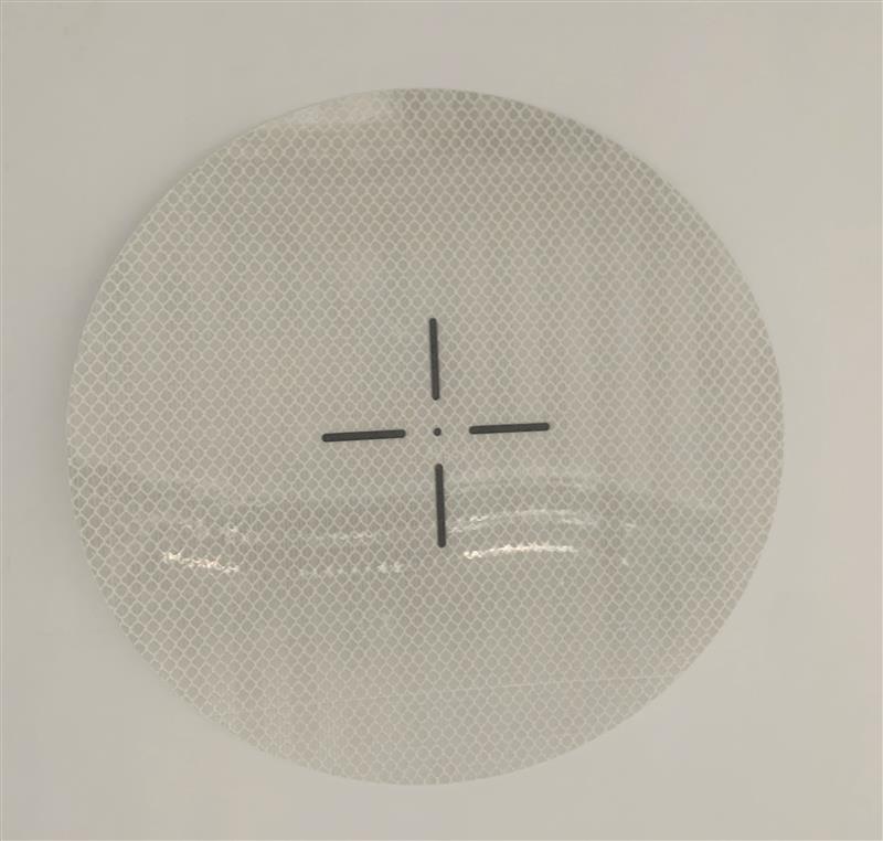 Terč vlícovací, kruhový, reflexní, pro Hovermap, 25 cm, sada 10 ks